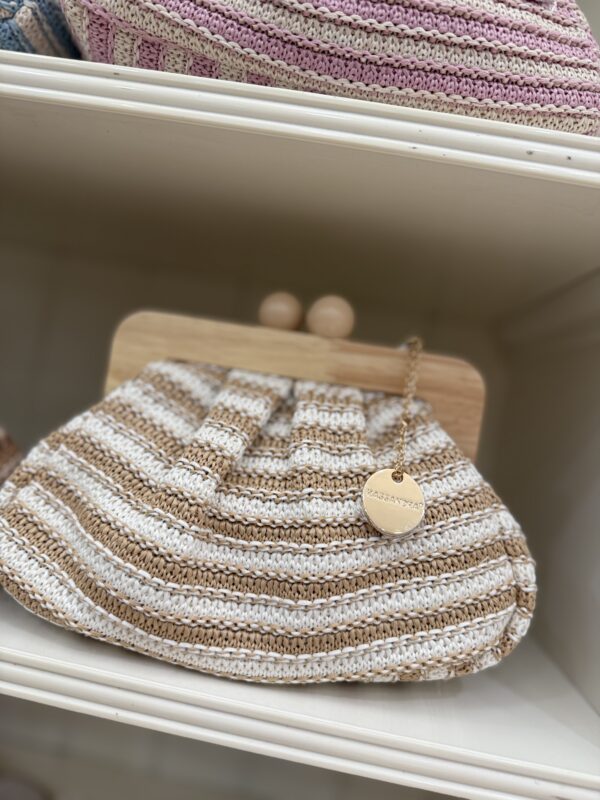 BORSA PASTICCINO RIGHE