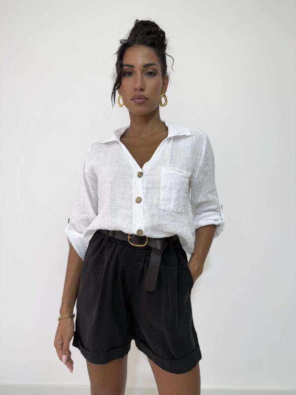 SHORTS CON CINTURA - immagine 3