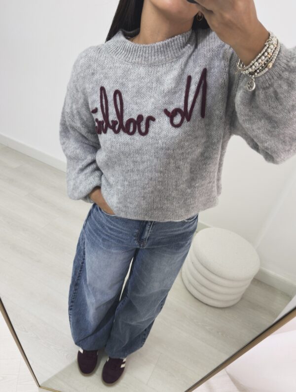 PULLOVER "NO VABBE'" - immagine 2