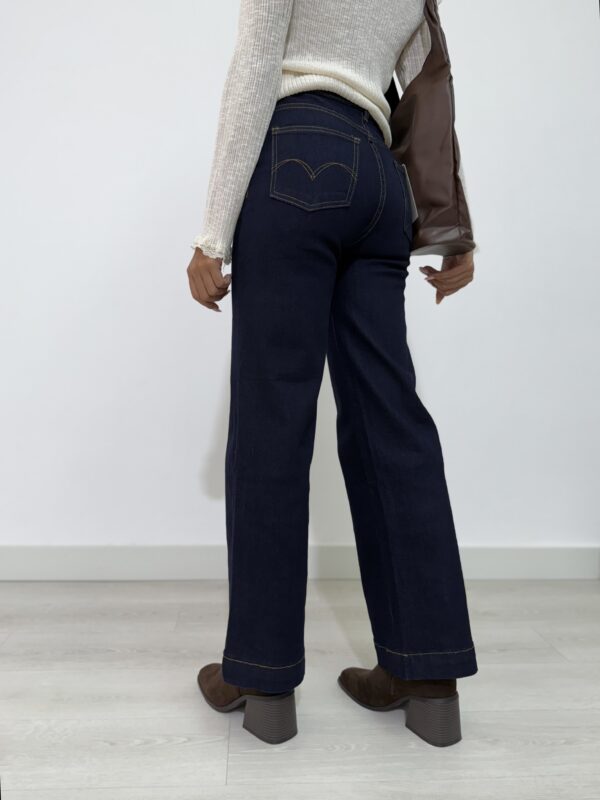 JEANS BLU WIDE LEG - immagine 3
