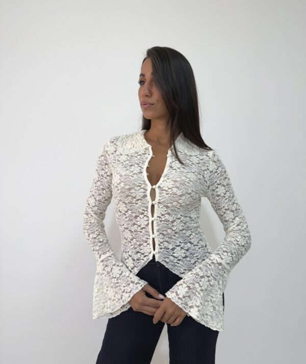 CAMICIA IN PIZZO