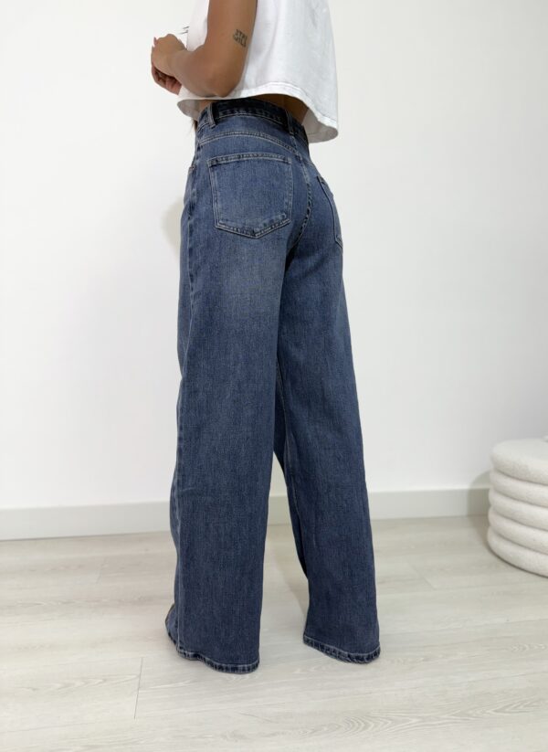 JEANS WIDE LEG DENIM - immagine 3