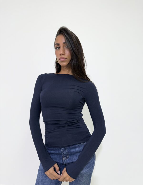 MAGLIA DI VISCOSA MANICA LUNGA - immagine 4