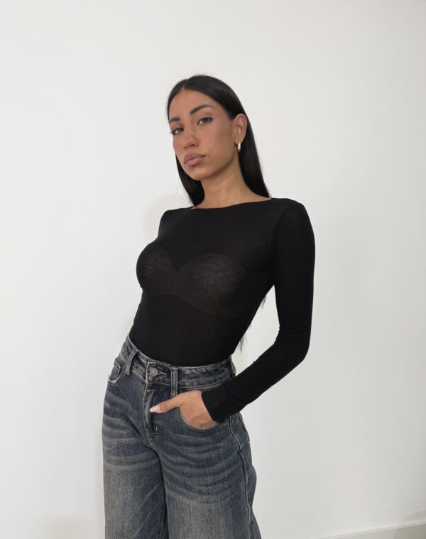 MAGLIA MISTO CASHMERE E VISCOSA - immagine 8
