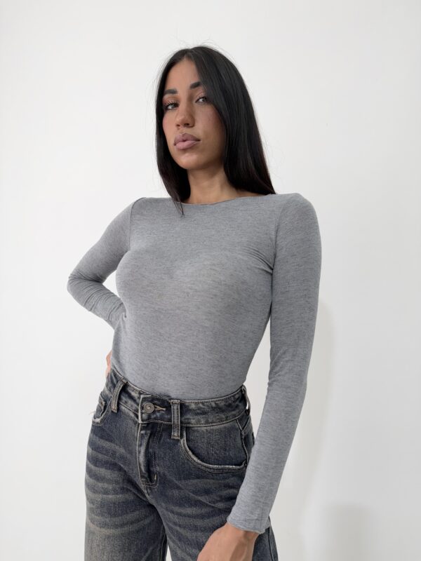 MAGLIA MISTO CASHMERE E VISCOSA - immagine 7