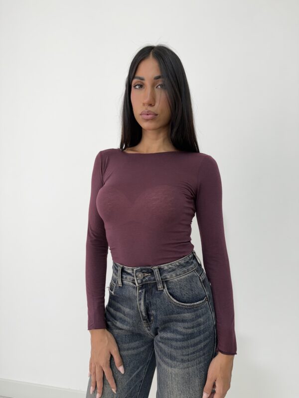 MAGLIA MISTO CASHMERE E VISCOSA - immagine 5
