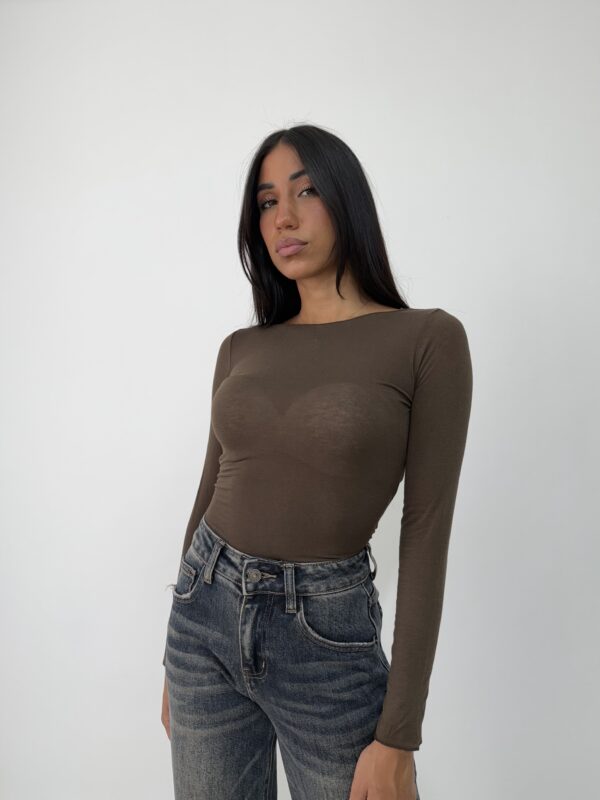 MAGLIA MISTO CASHMERE E VISCOSA - immagine 2