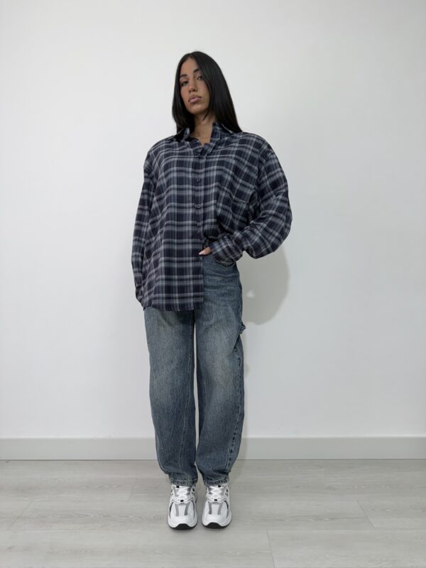 CAMICIA TARTAN OVERSIZE - immagine 8