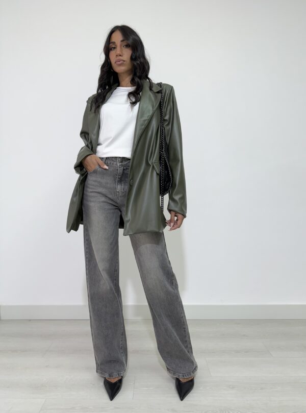 JEANS GREY STRAIGHT LEG - immagine 3