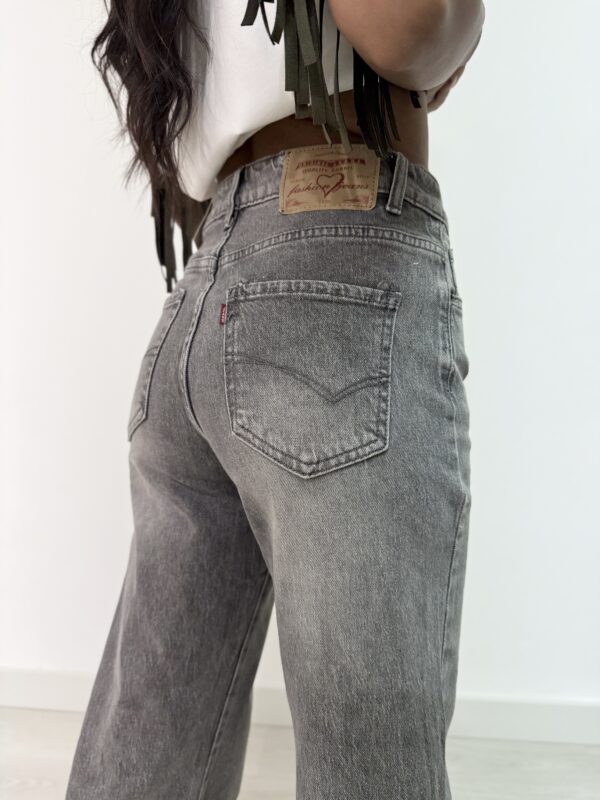 JEANS GREY STRAIGHT LEG - immagine 4