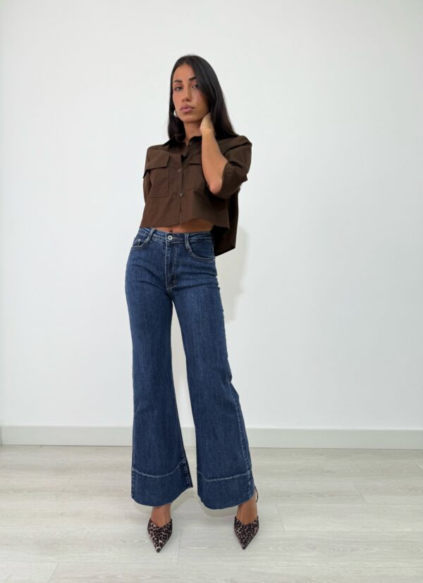 JEANS ZAMPA ORLO ALTO
