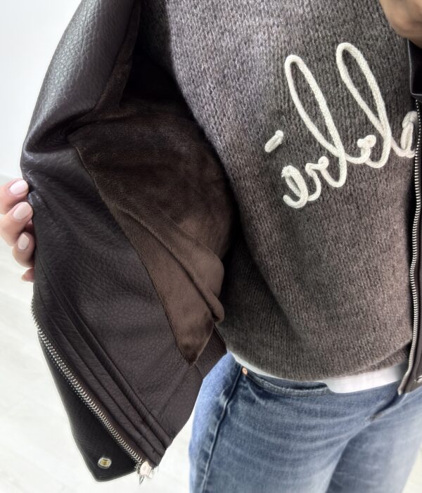 GIUBBINO MARTELLATO OVERSIZE - immagine 10