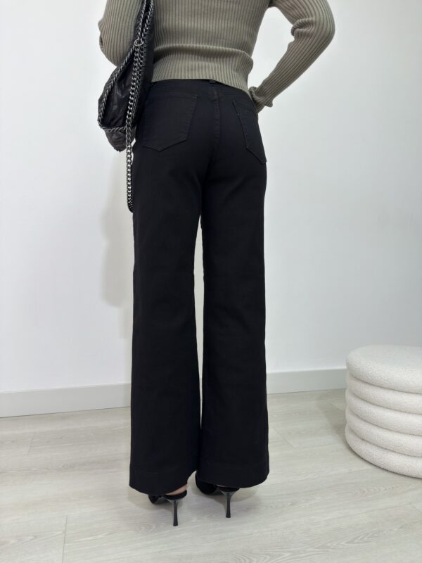 JEANS WIDE LEG NERO - immagine 2