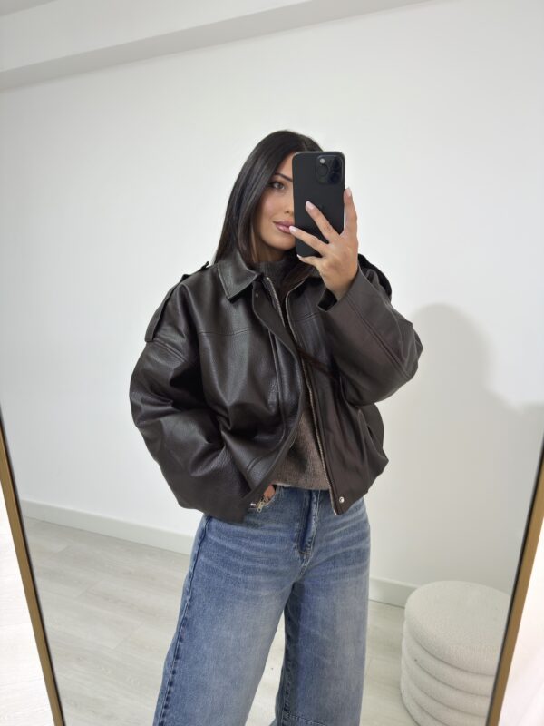 GIUBBINO MARTELLATO OVERSIZE - immagine 9