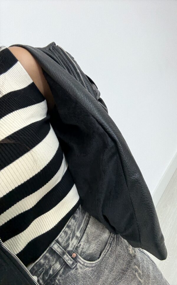 GIUBBINO MARTELLATO OVERSIZE - immagine 2