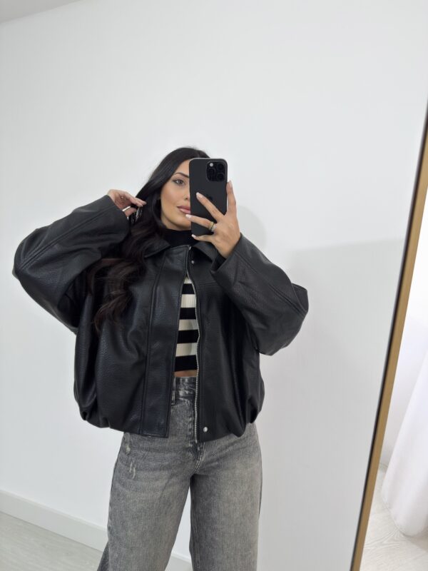 GIUBBINO MARTELLATO OVERSIZE - immagine 7