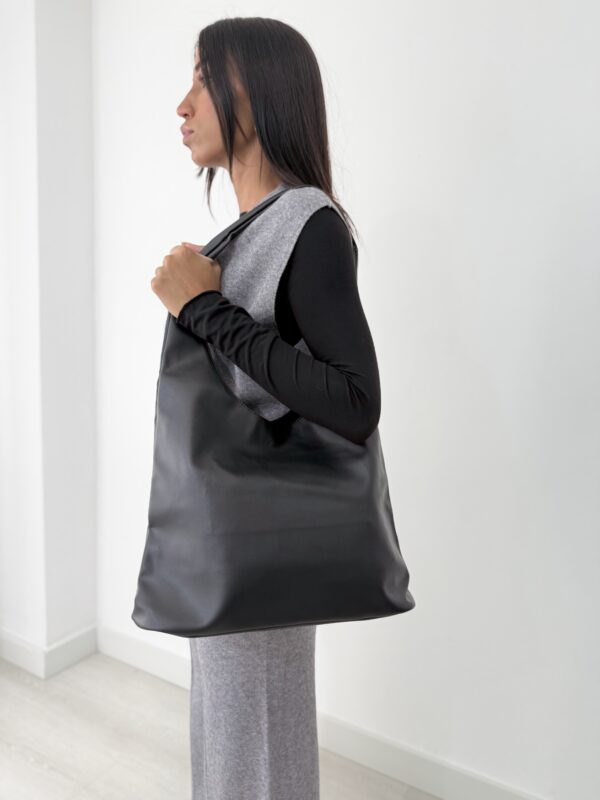 COORDINATO GILET E PANTALONE IN MAGLIA - immagine 4
