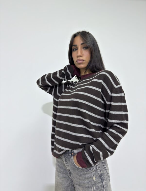 PULLOVER MISTO CASHMERE E LANA - immagine 2